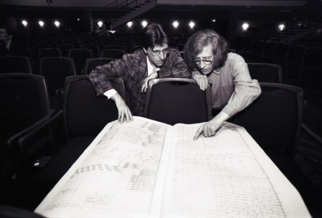 Winbeck und Wolfgang Seeliger (Chorleiter)<br> © Stadtarchiv und Stadthistorische Bibliothek Bonn, Fotograf: Friedhelm Schulz